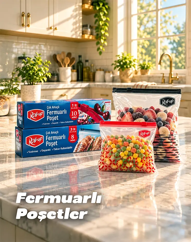 Fermuarlı Poşet