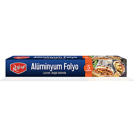 Roll-Up Alüminyum Folyo 30cm x 5m 10mic 1 Adet - Roll-Up