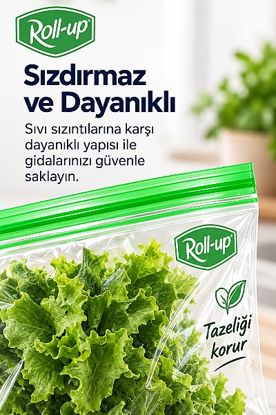 Roll-Up Çift Kilitli Buzdolabı 1 L+2,5 Litre 30 Adet - 3