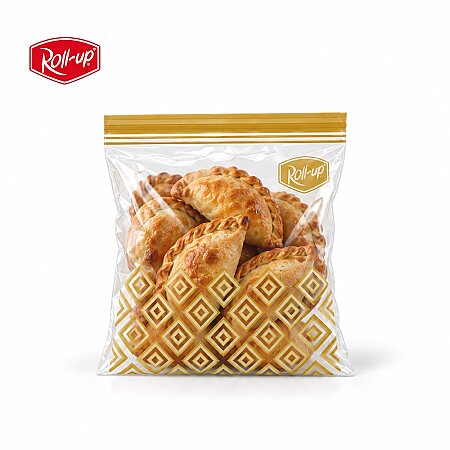 Roll-Up Çift Kilitli Buzdolabı Poşeti 1,2 Litre 20 Adet - Roll-Up