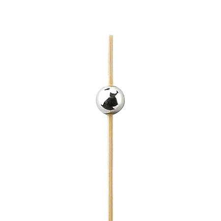 Roll-up Dekoratif Bambu Kürdan Silver Top 12cm 50 Adet - 3