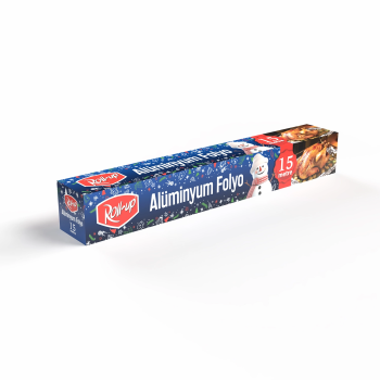 Roll-up Kış Temalı Alüminyum Folyo 30cm x 15m 10mic 1 Adet - Roll-up