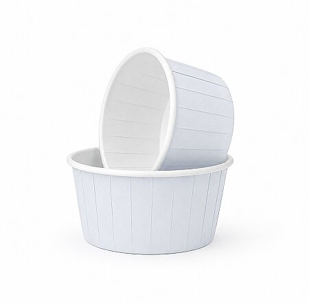 Roll-up Muffin Kek Kapsülü Açık Mavi 50 Adet - Roll-Up