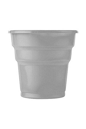 Roll-Up Plastik Meşrubat Bardağı Gümüş 7 oz 25 Adet - Roll-Up