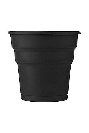 Roll-Up Plastik Meşrubat Bardağı Siyah 180cc-7oz 25li - Roll-Up