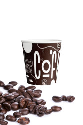 Roll-up Türk Kahvesi ve Espresso Karton Bardak 4oz 10lu - Roll-up